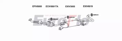 Система выпуска ОГ EuroFlo IVDAI23D 7007K